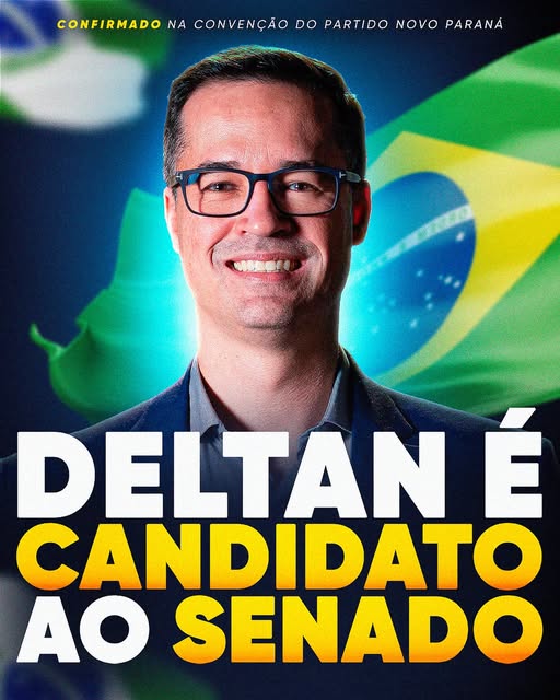 Imagem da publicação compartilhada com Deltan de 1º de agosto